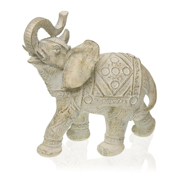 Decorative Figure Versa Elephant 10,5 x 22,5 x 23 cm Resin-0