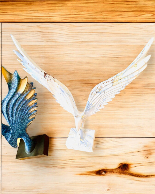 Elegant Angel Wings Figurine 33 cm high - "Winged Guardians", possibility of personalization with engraving for a gift, personalization, 3 color variants