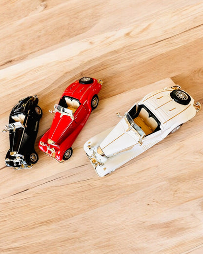 Miniature Model of Classic Retro Cars - customization option for a gift with engraving, 3 variants to choose from