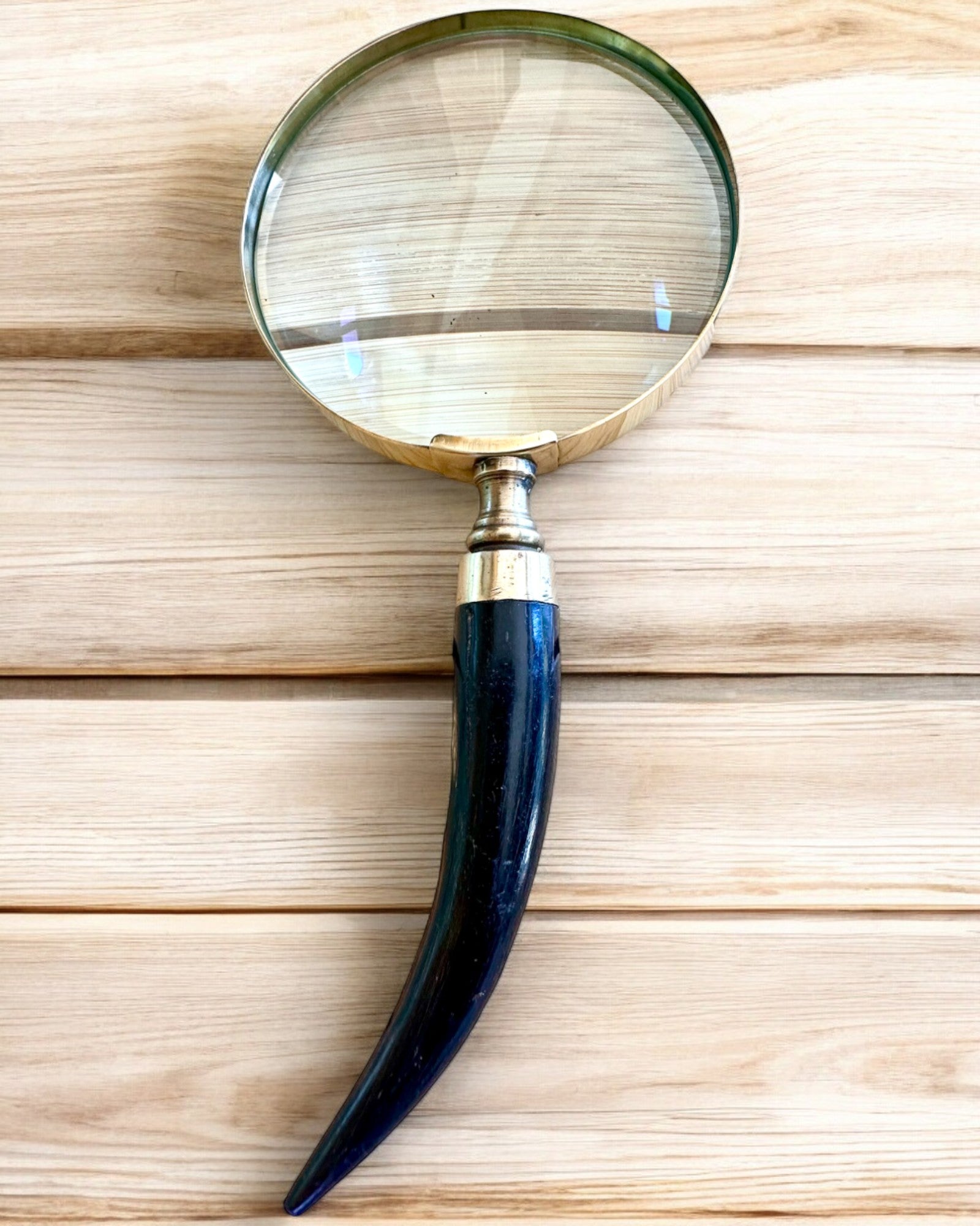 Large Retro Magnifying Glass, personalization option for a gift with engraving - variants to choose from