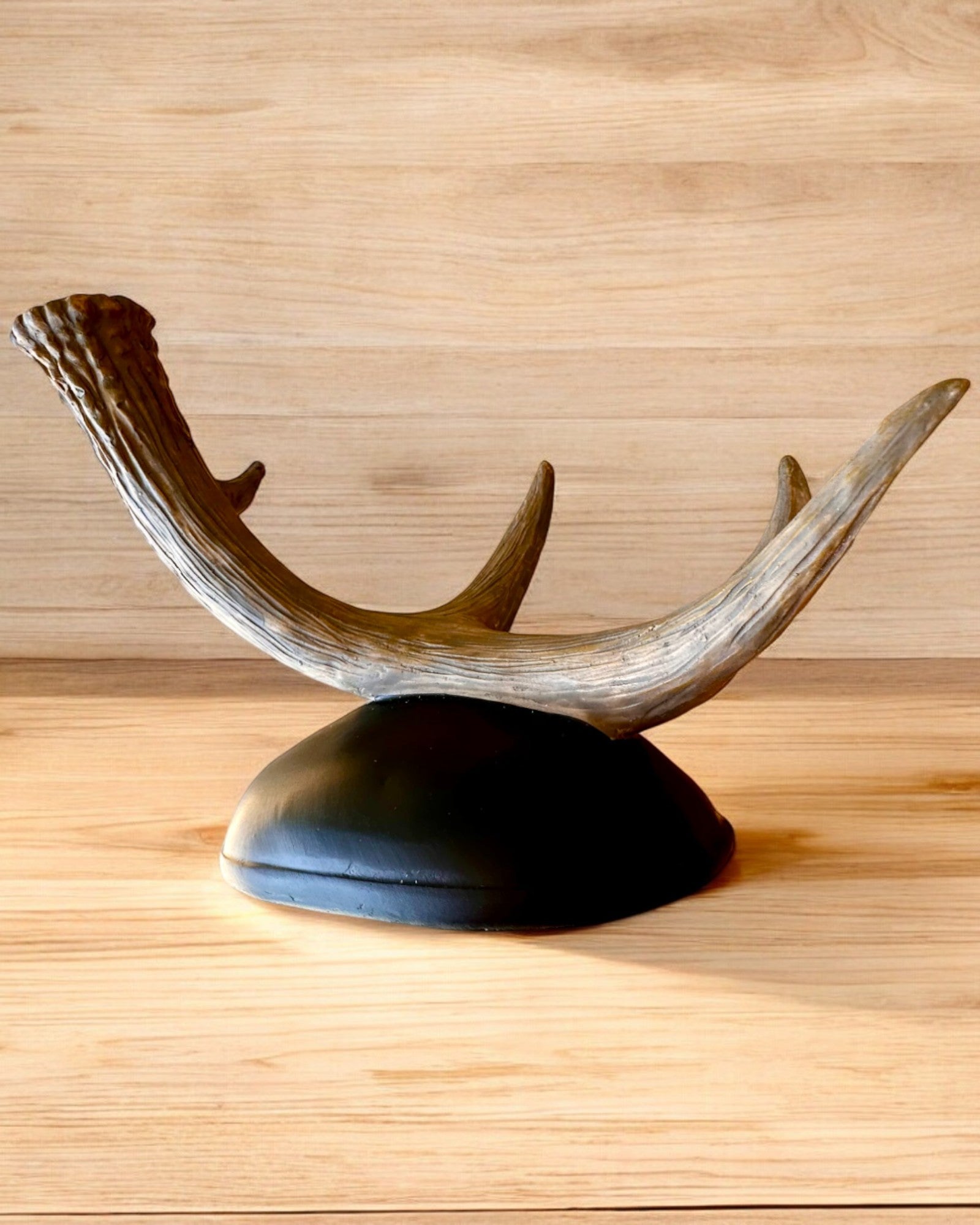 Horned Wine Rack "Deer" with Engraving Option for a Gift