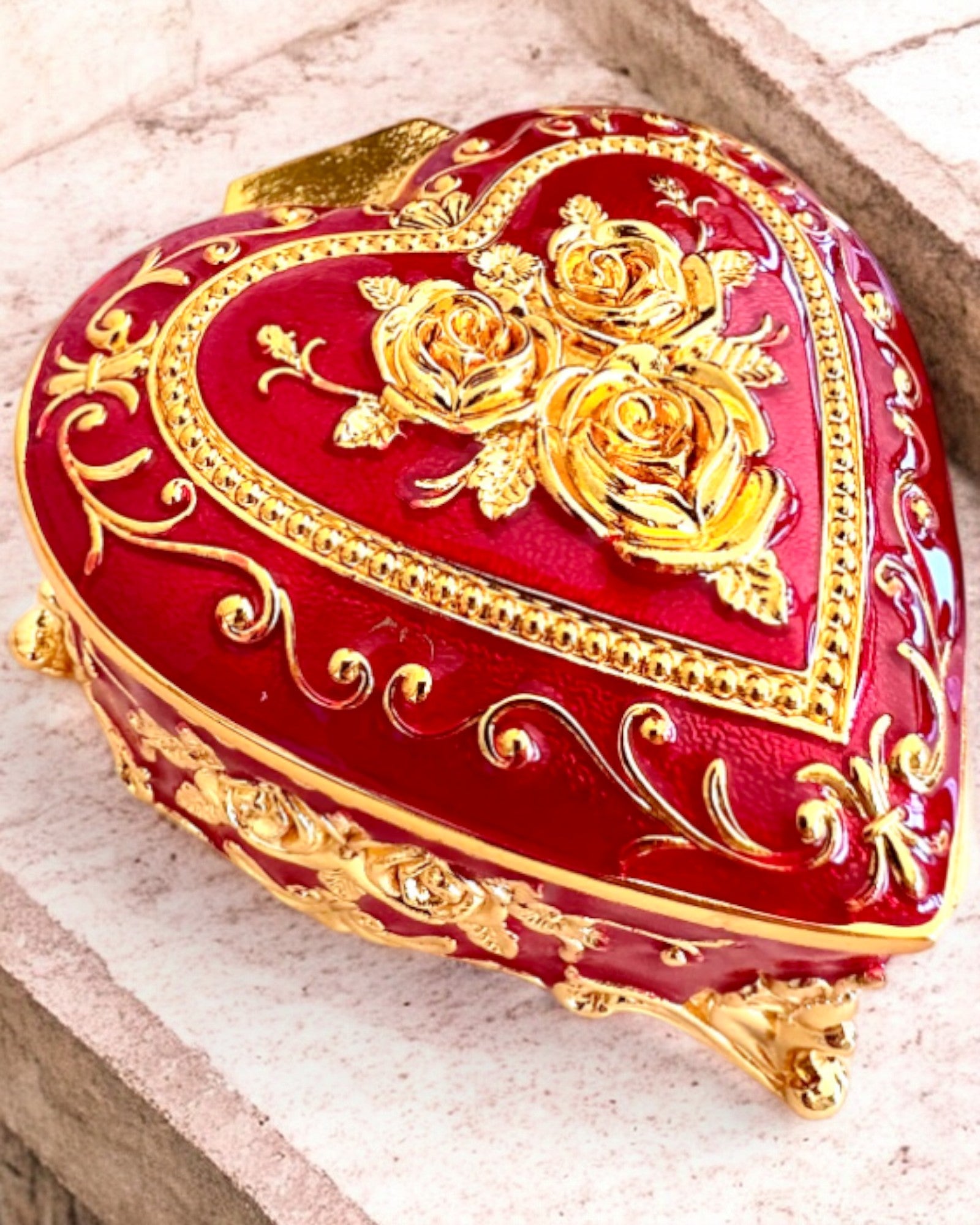 "Royal Elegance" jewelry box - with engraving option for a gift, 3 variants to choose from