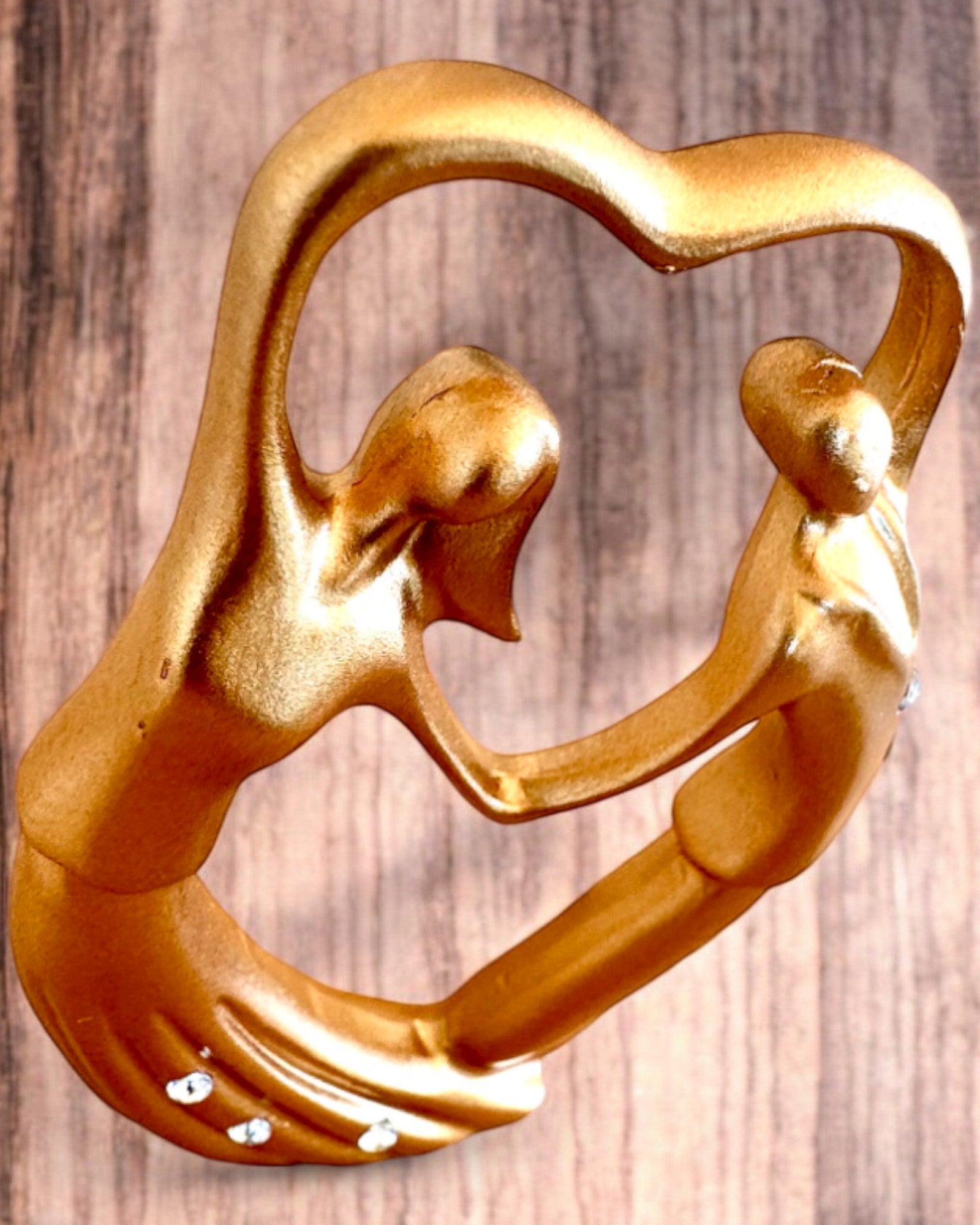 Love symbol figurine - "Eternal Closeness" for a gift, personalization with engraving