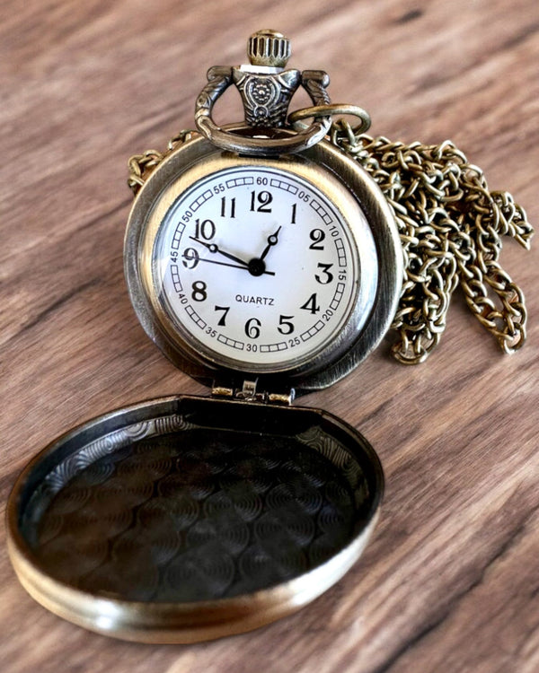 Pocket Watch "Siren of Secrets", can be personalized with engraving as a gift