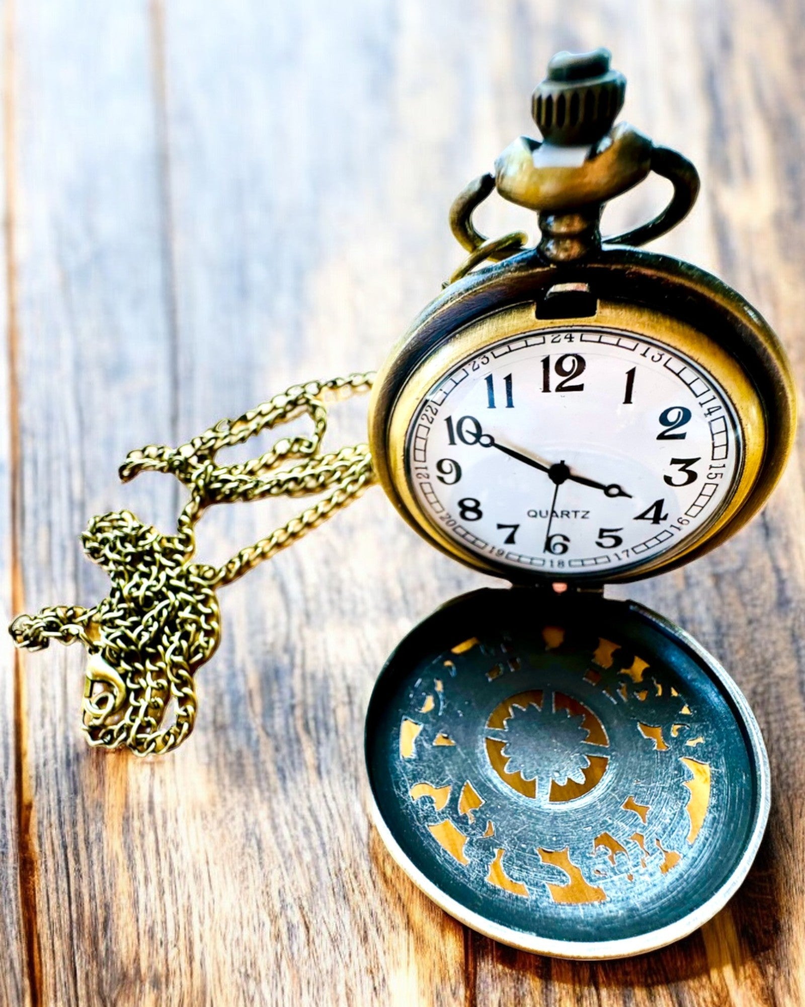 Pocket watch with working compass best sale