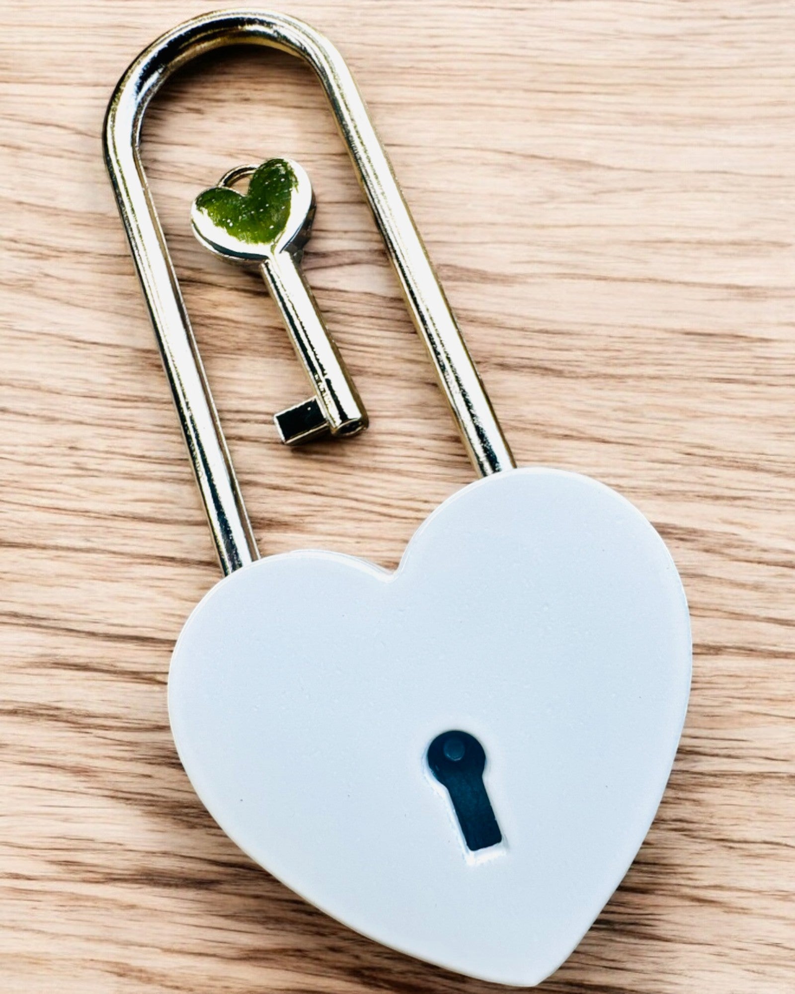 Magic Love Padlocks with Engraving Option for a Gift, 5 Color Variants to Choose From