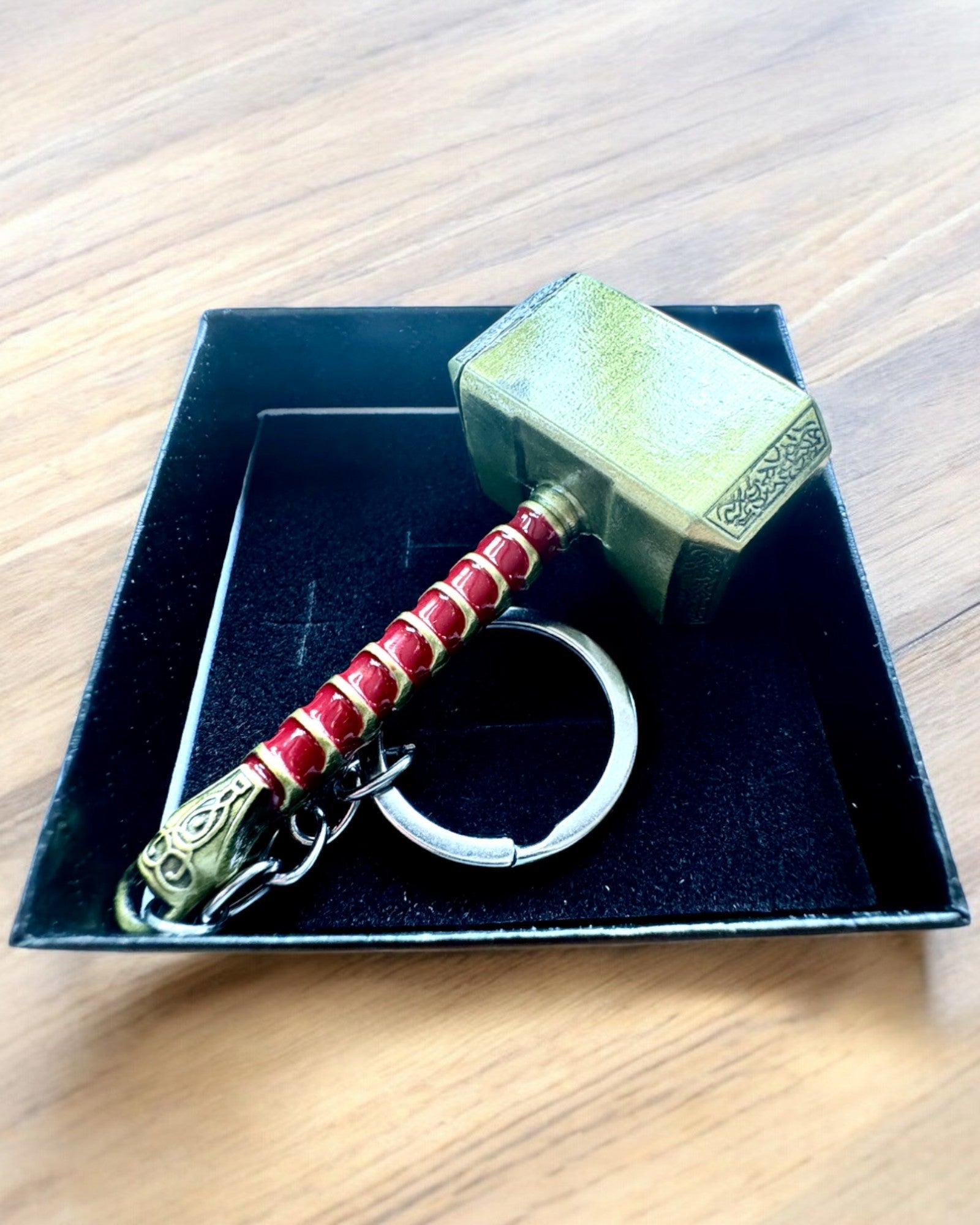 Viking Hammer - Keychain and bottle opener in one - Premium, personalization option with engraving