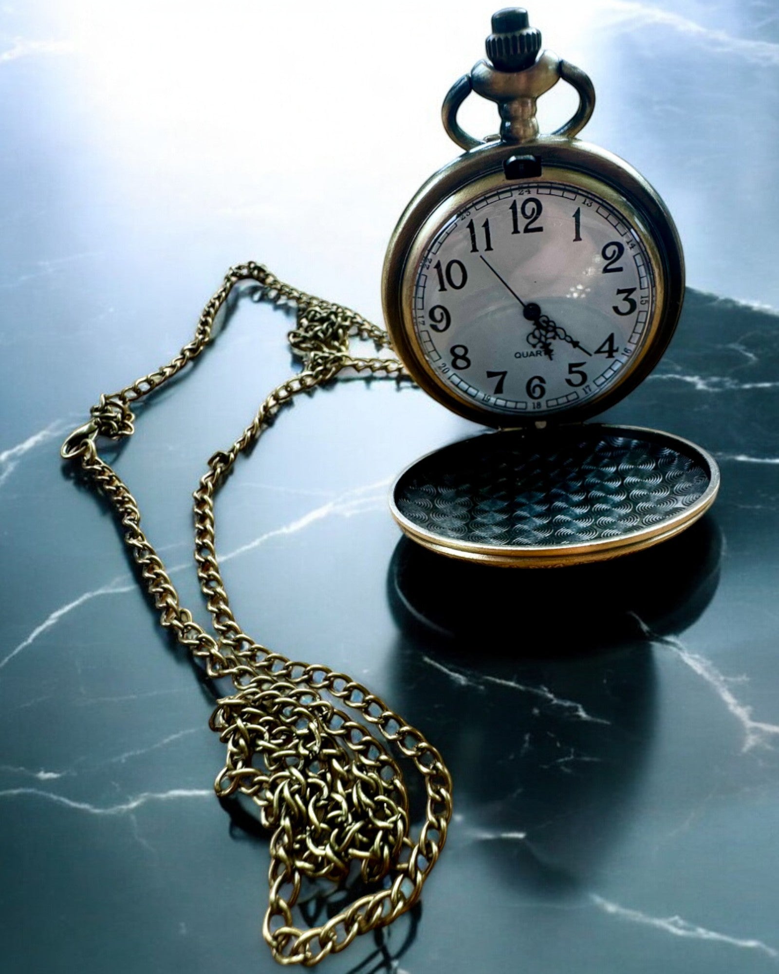 Pocket Watch "Astro Retro Antique Style" – with engraving option for a gift