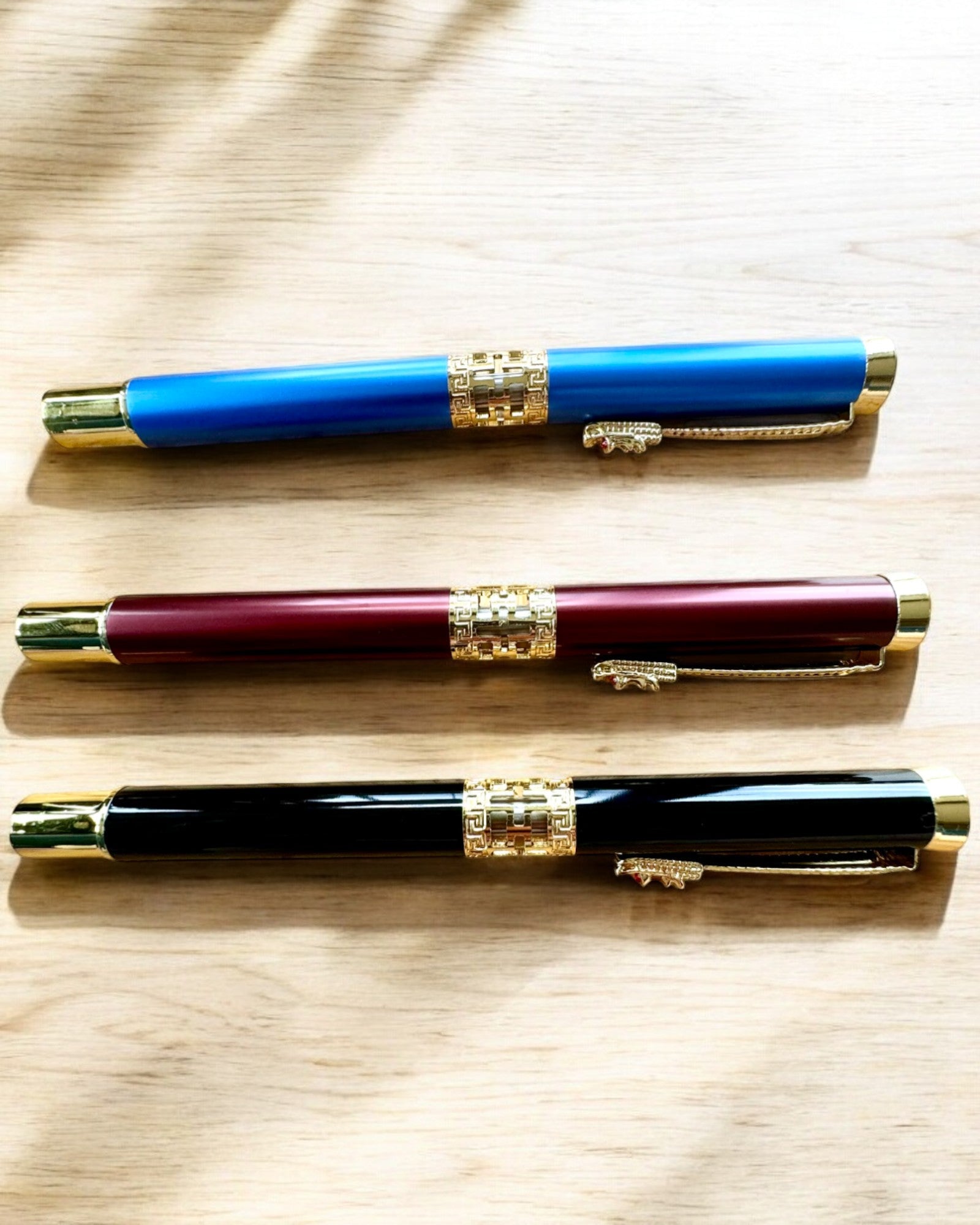 Elegant Dragon Pen, 3 color variants, personalization option with engraving for a gift