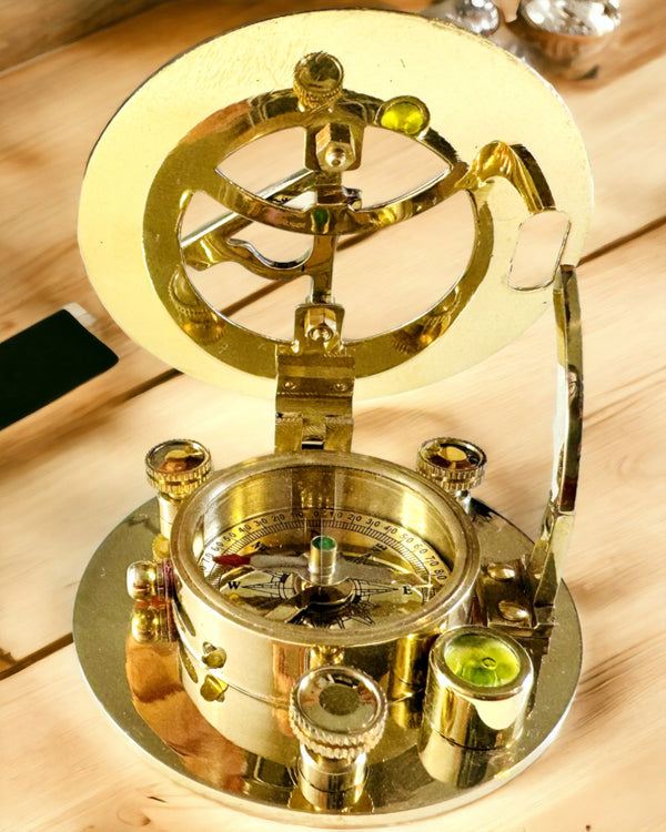 Navigation Compass with Sextant and Customizable - Marine XL