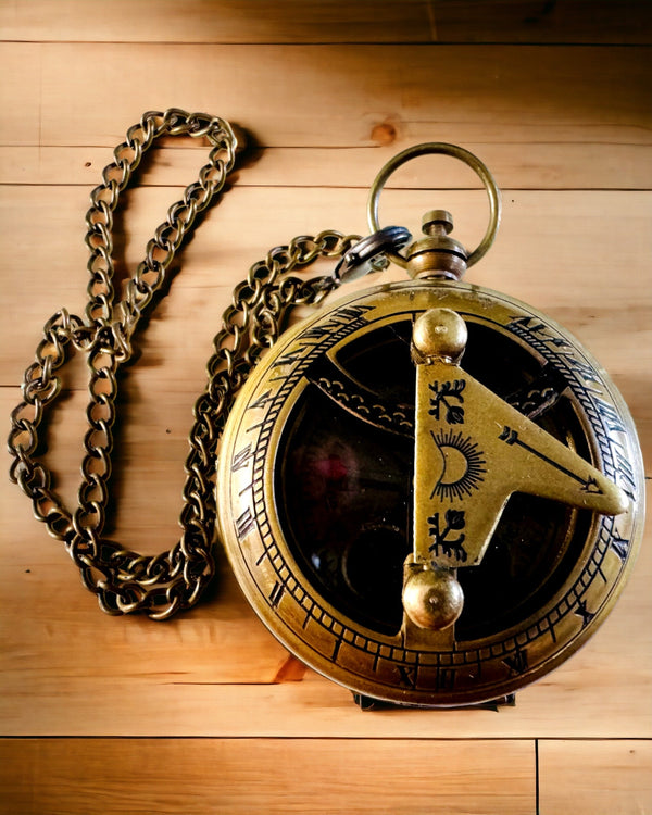 "Traveller" Navigation Compass with engraving, personalization - Handicraft of Indian Artisans