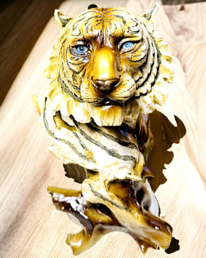 Statueta "Tigar Kralj Džungle" s opcijom graviranja, figurica visine 29 cm, dekoracija za poklon