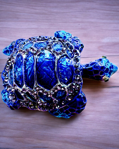 Magical Turtle Treasure - Jewelry Box with personalization option for engraving, gift