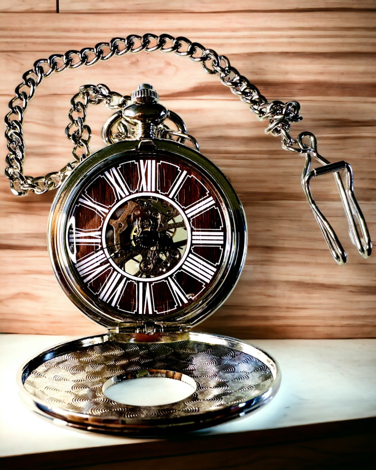 Pocket Watch "Heritage Timekeeper" with Engraving Option