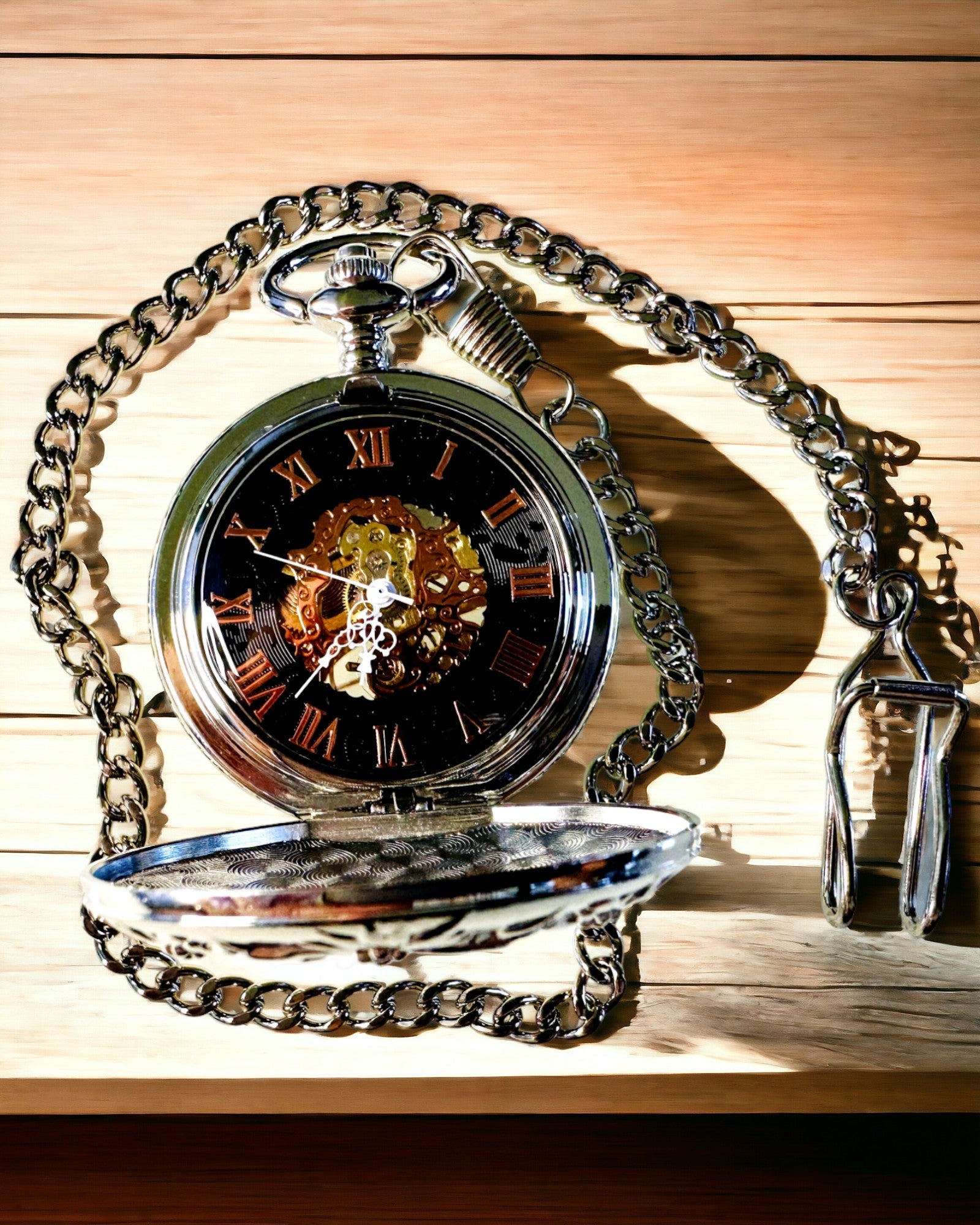 Pocket Watch "Heritage Helvetia" with Engraving Option