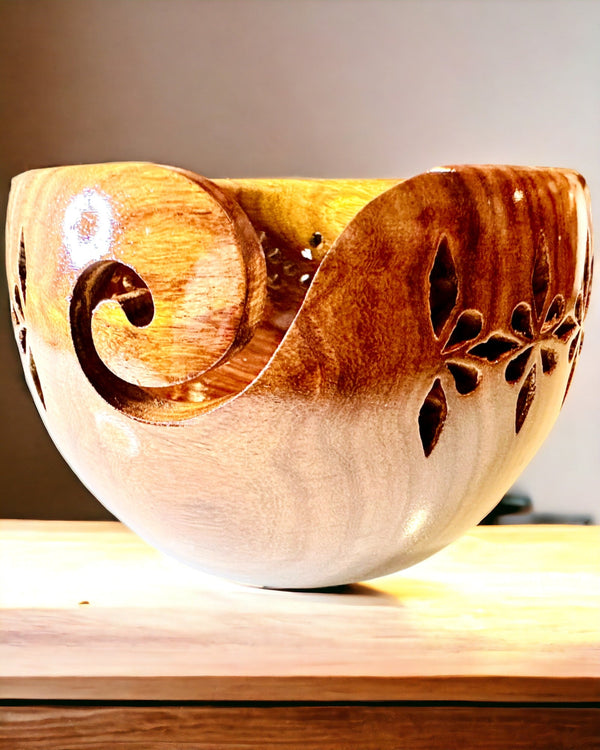 "Indian Handicraft" Bowl - Premium, Hand Made with Engraving Options