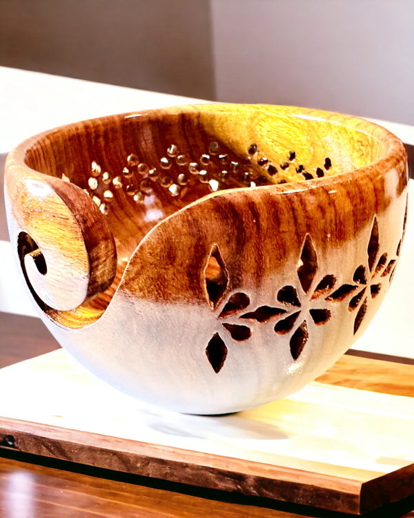 "Indian Handicraft" Bowl - Premium, Hand Made with Engraving Options