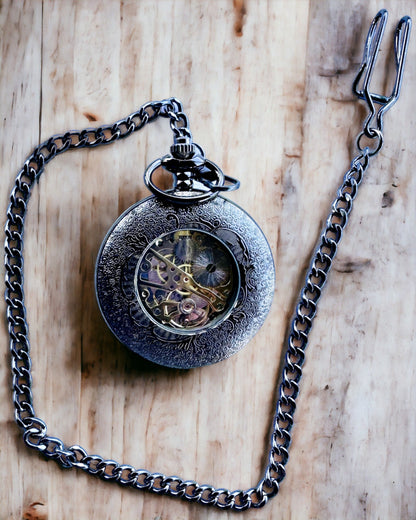 Pocket Watch "Elegant Timepiece" with Engraving Option