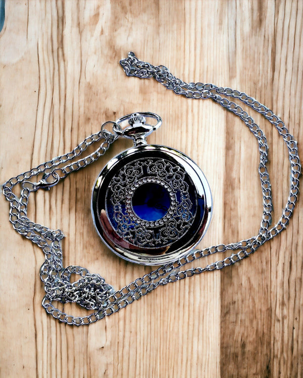 "Royal Timekeeper" Pocket Watch with Engravable Pocket Watch