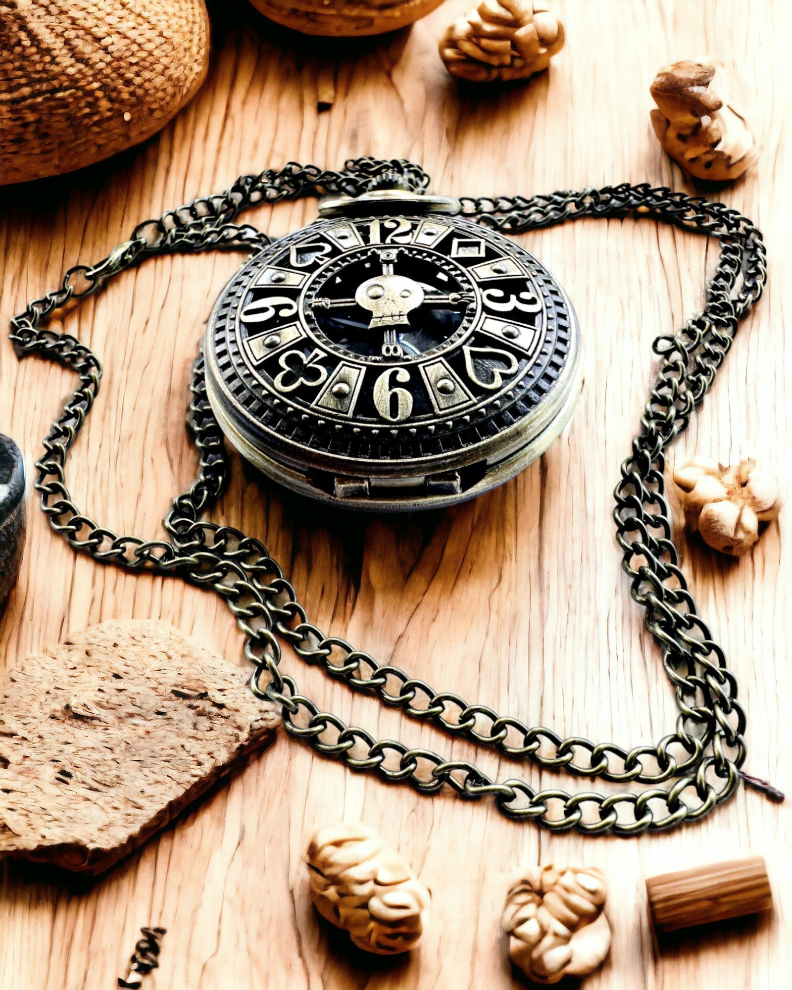 Pocket Watch "Heritage Timekeeper" Personalized Gift with Engraving