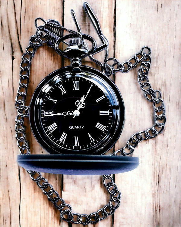 Pocket Watch "Galactic Vision" with Engraving Possibility, personalized gift