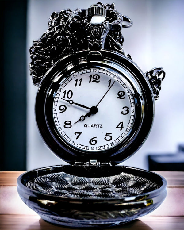 "Galactic Eye" Pocket Watch personalized with engraving