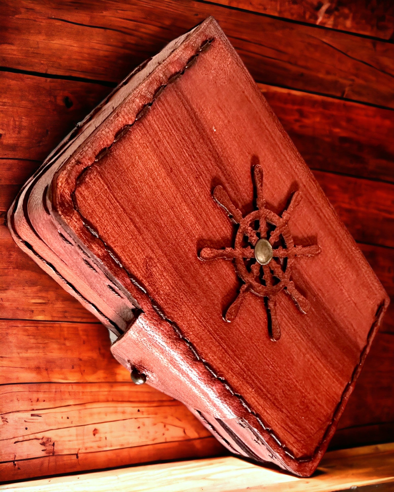 "Commander's Case" – Handcrafted Case for Pocket Watch or Compass with Personalization Options