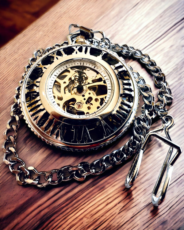 "Mechanica Heritage" Pocket Watch with Customization Option