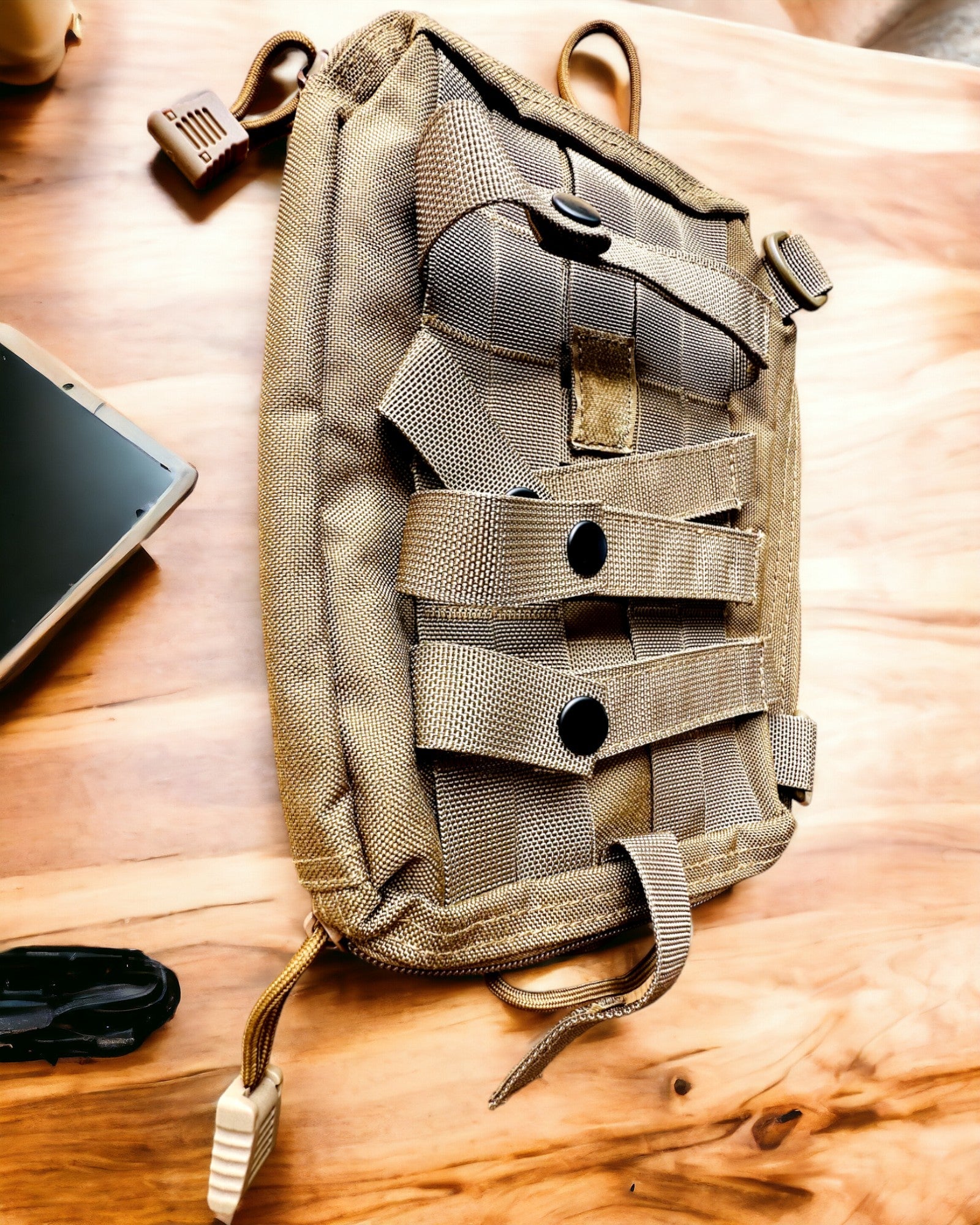 Tactical Traveler Pouch - MOLLE "Militaris" - 26 cm x 5.5 cm x 19 cm