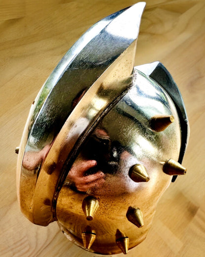 "Sparta" Knight's Gladiator Mask - personalization option with engraving