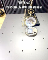 Pocket Watch "Imperial Train", can be personalized with engraving, gold color