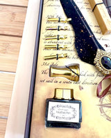 Calligraphy Set "Elegance in Practice" with Engraving Option, as a gift. 2 color variants to choose from