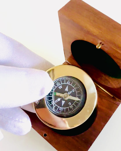 Traveler's Compass Rajput with personalization option - for a gift