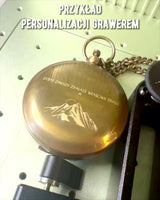 "Traveller" Navigation Compass with engraving, personalization - Handicraft of Indian Artisans