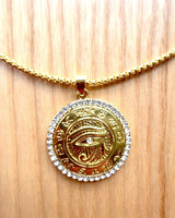 Amulet of Power "Eye of Ra", can be personalized with engraving as a gift