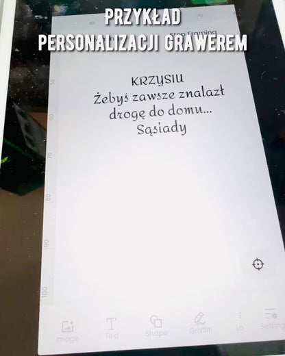 Čvrsta, premium kapetanska kompasa „Navigator” - s opcijom personalizacije gravurom