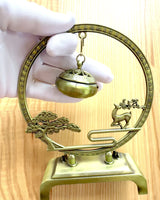 Elegant Metal Incense Holder "Great Peace" - can be personalized with engraving