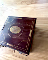 Large Wooden Box for Premium Sextant "Mariner's Legacy" with Engraving Possibility