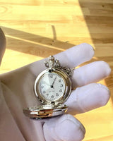 Mystic Fox Pocket Watch with Engraving Possibility