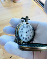 Pocket Watch "Motorcycle Elegant" - Engraving