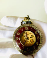 "Retro Elegance" pocket watch, can be personalized with engraving