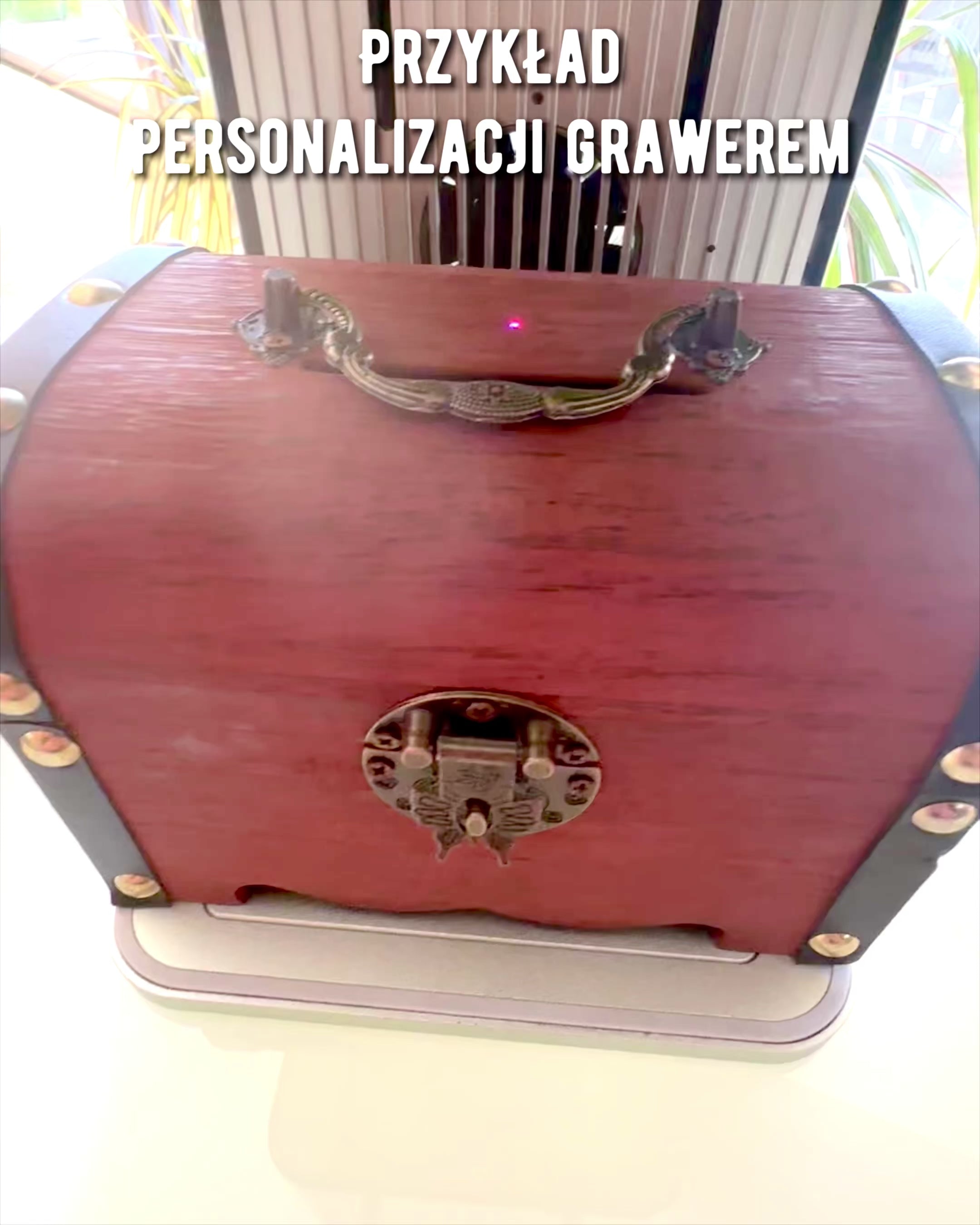 Magical Treasure Chest - Piggy Bank, personalization with engraving