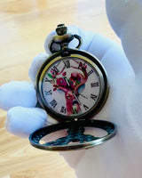 "Forest Guardian" Pocket Watch - Elegant Watch with Deer Motif, can be personalized with engraving