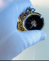 Vintage Pocket Watch with Engravable Pocket Watch