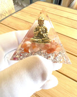 Energy Pyramid "Peace Meditation" with Precious Stones