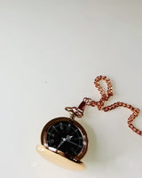 Classic Style Pocket Watch – Rose Gold, Vintage Elegance