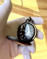 Pocket Watch "Galactic Vision" with Engraving Possibility, personalized gift