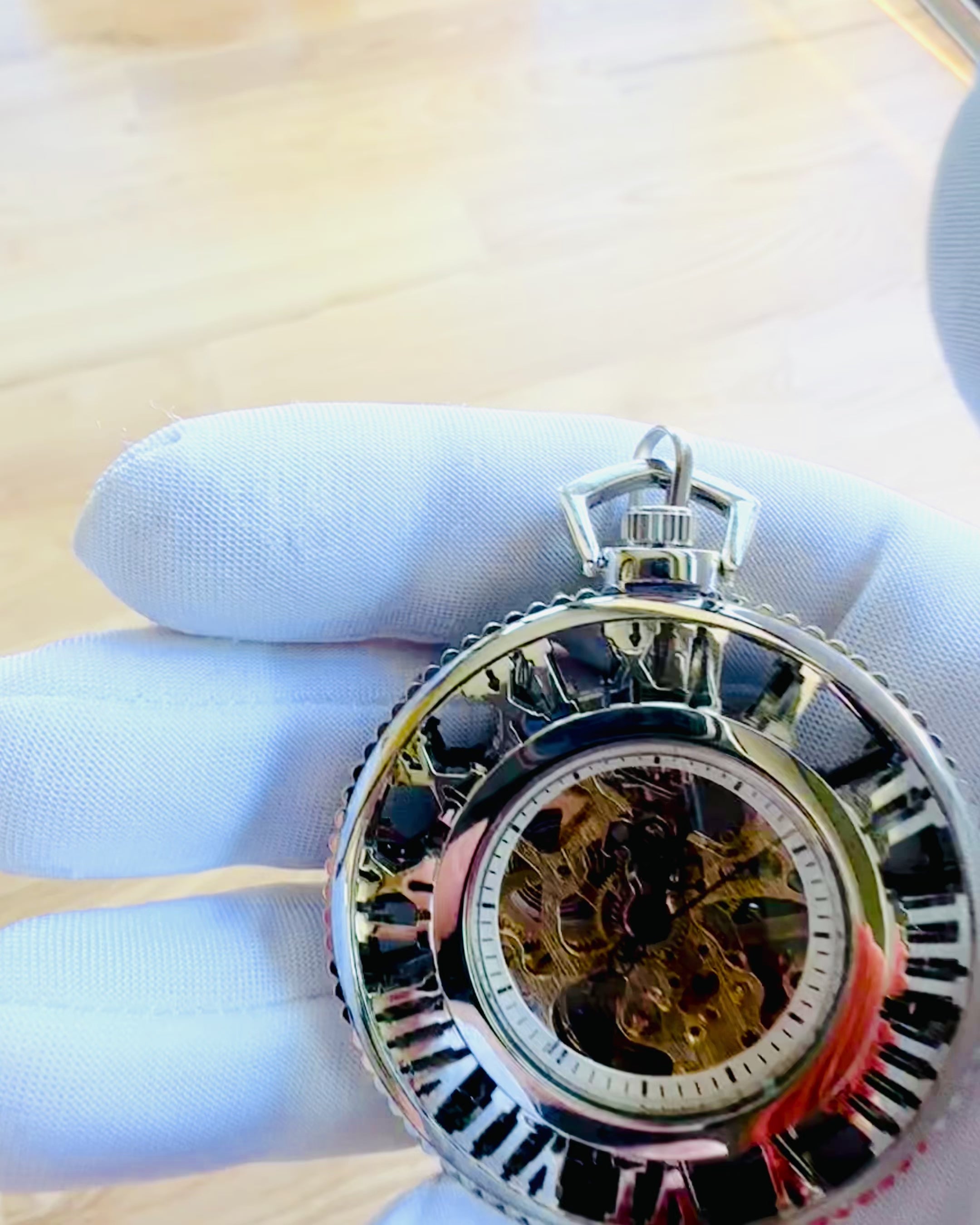 Pocket Watch "Mechanica Heritage" with Personalization Option