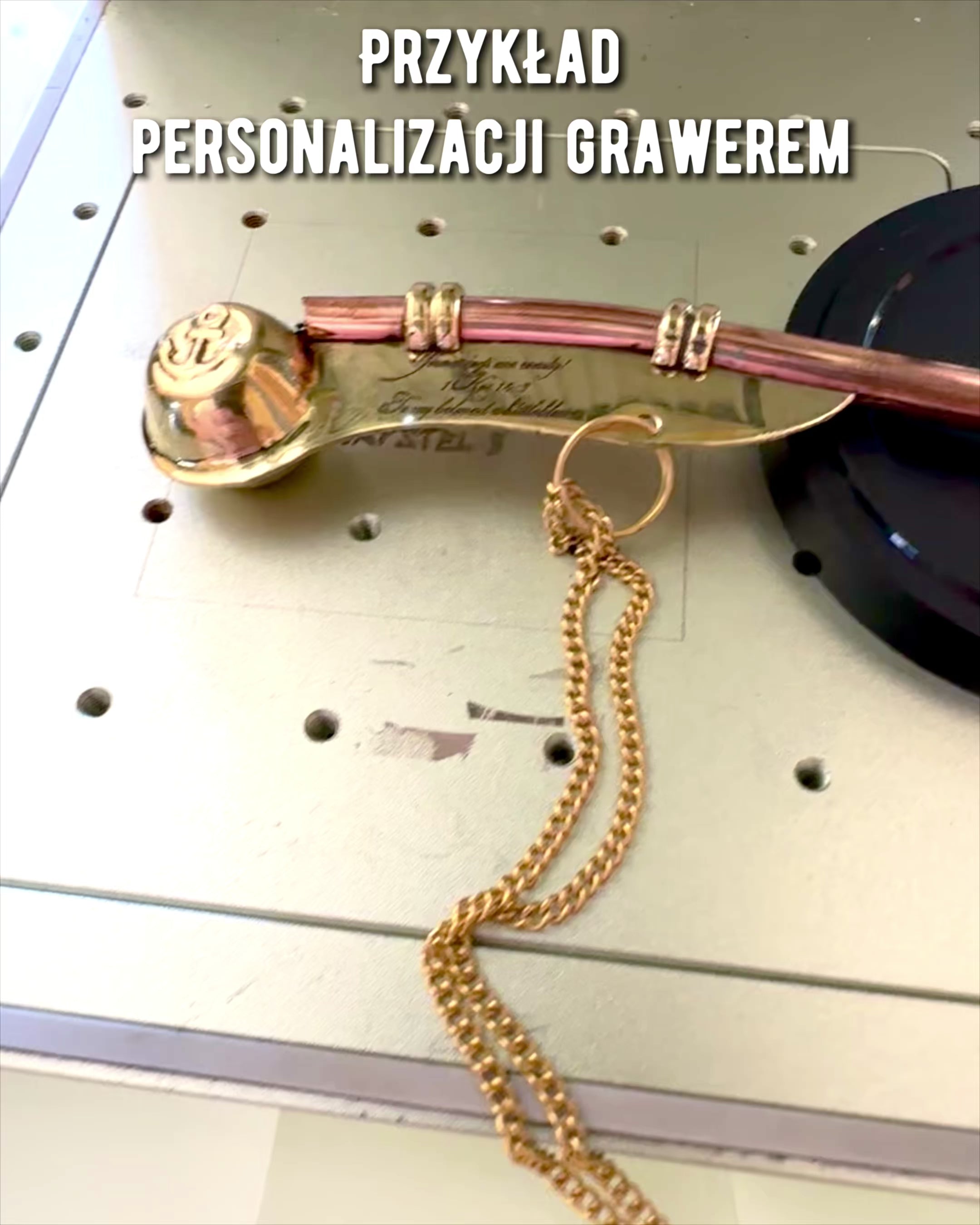 Gwizdek „Elegancija Zvuka” - mogućnost personalizacije gravurom