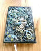 Artistic Notebook, Masquerade notebook - A5, personalized with engraving as a gift